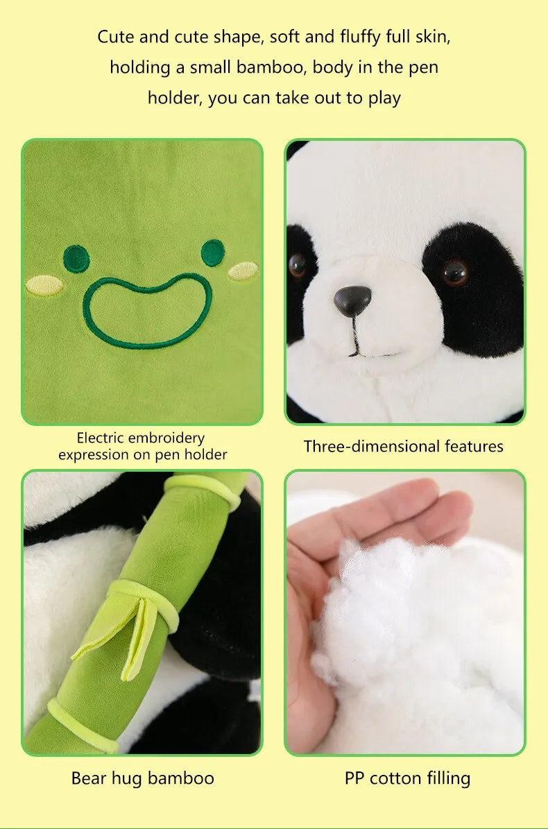 Convertible Panda Pillow: A Cuddly Bamboo Adventure!