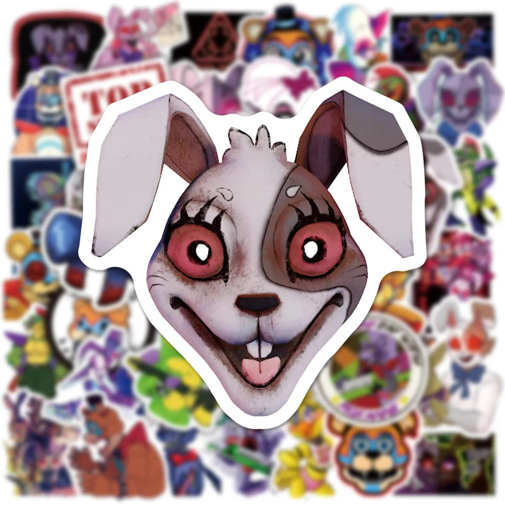Five Nights of Fun: FNAF Security Breach Sticker Set