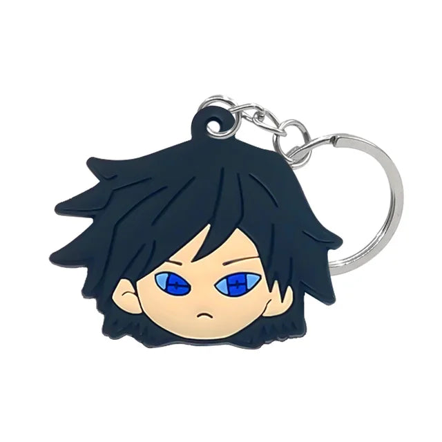 Chibi Slayer Squad: Demon Slayer PVC Keychains!