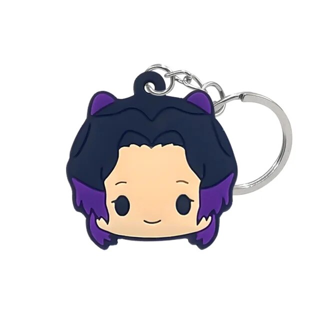 Chibi Slayer Squad: Demon Slayer PVC Keychains!