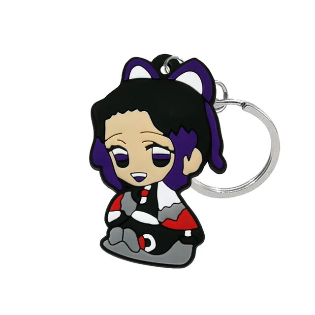 Chibi Slayer Squad: Demon Slayer PVC Keychains!