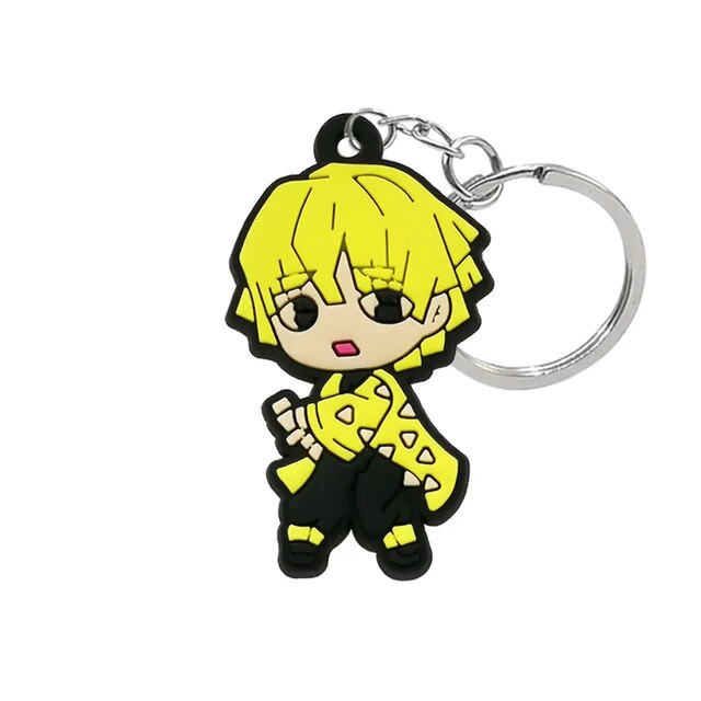 Chibi Slayer Squad: Demon Slayer PVC Keychains!