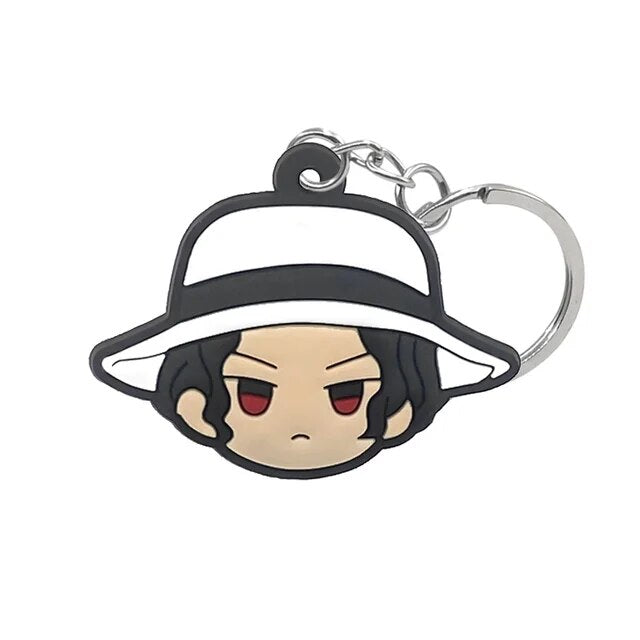Chibi Slayer Squad: Demon Slayer PVC Keychains!