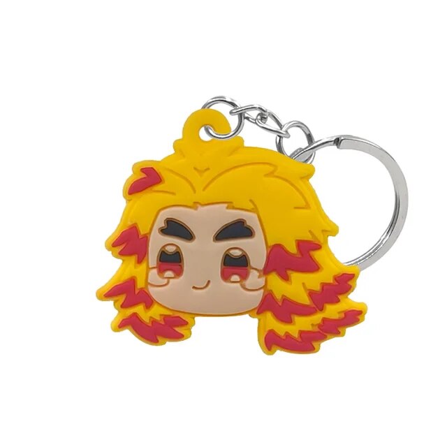 Chibi Slayer Squad: Demon Slayer PVC Keychains!