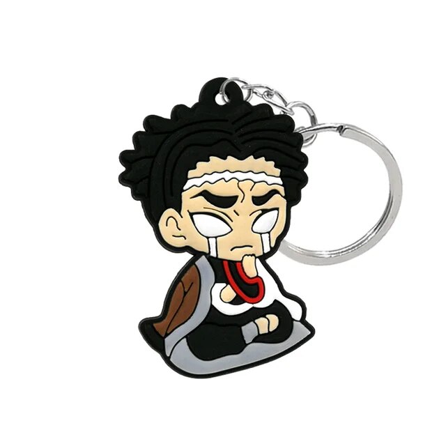 Chibi Slayer Squad: Demon Slayer PVC Keychains!