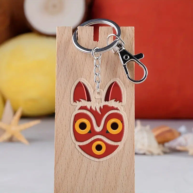 Acrylic Anime Character Studio Ghibli Keychain - Add a Touch of Magic to Your Everyday! 🌟