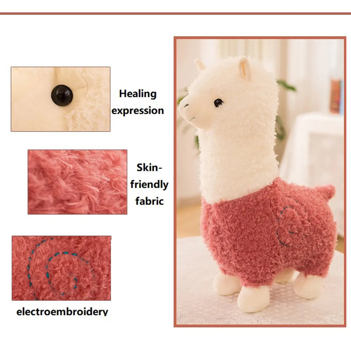 Charming Alpaca Plush Pillows: Cozy Companions for Snuggly Moments!