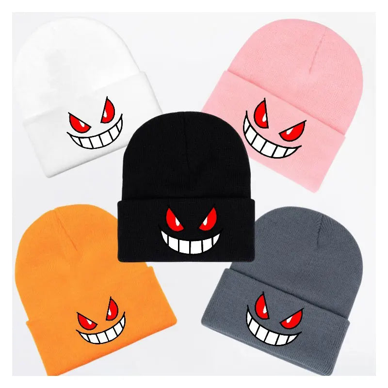 Embrace Winter with Poke Magic! Gengar Knitted Beanie Now Available! (One beanie per order)🧢❄️