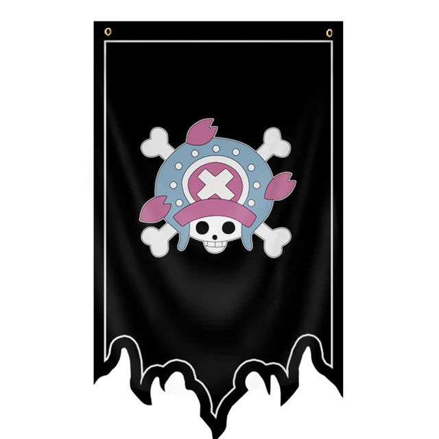 🏴‍☠️ Anime One Piece Pirate Ship Flag Collection [30*50CM] 🎌