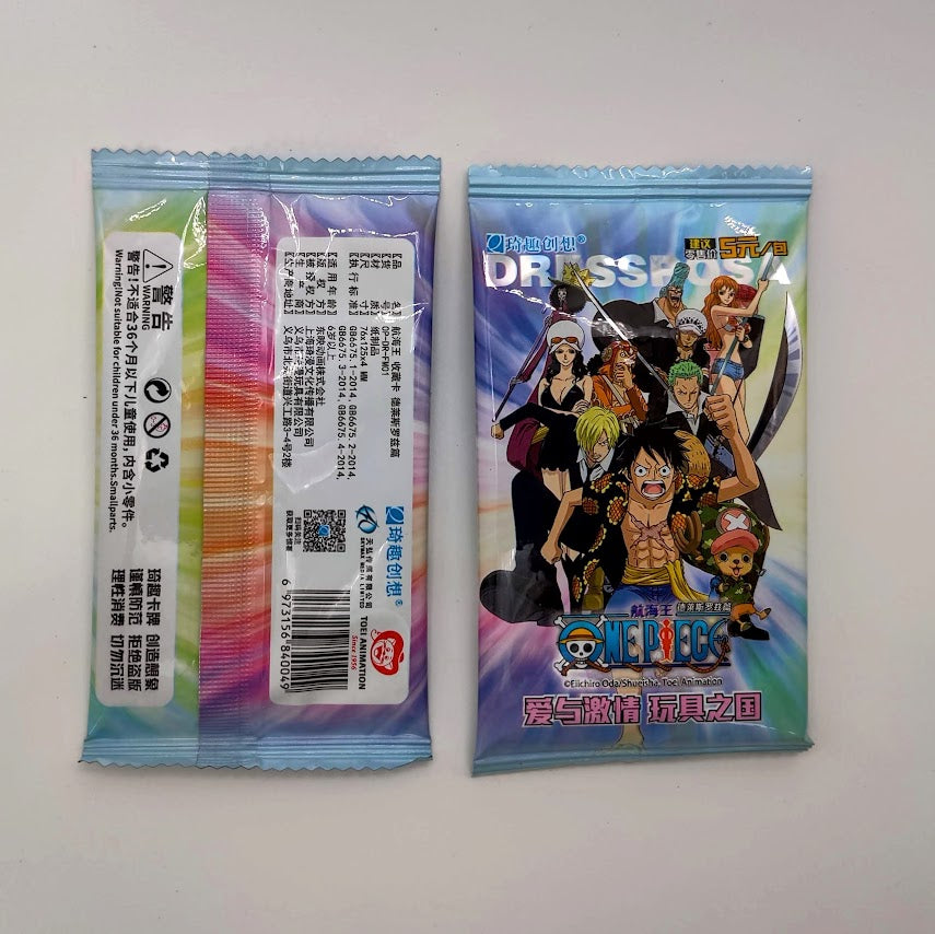 Embark on Adventure: One Piece Dressrosa Arc Collector Cards – Witness the Saga in Vibrant Detail!