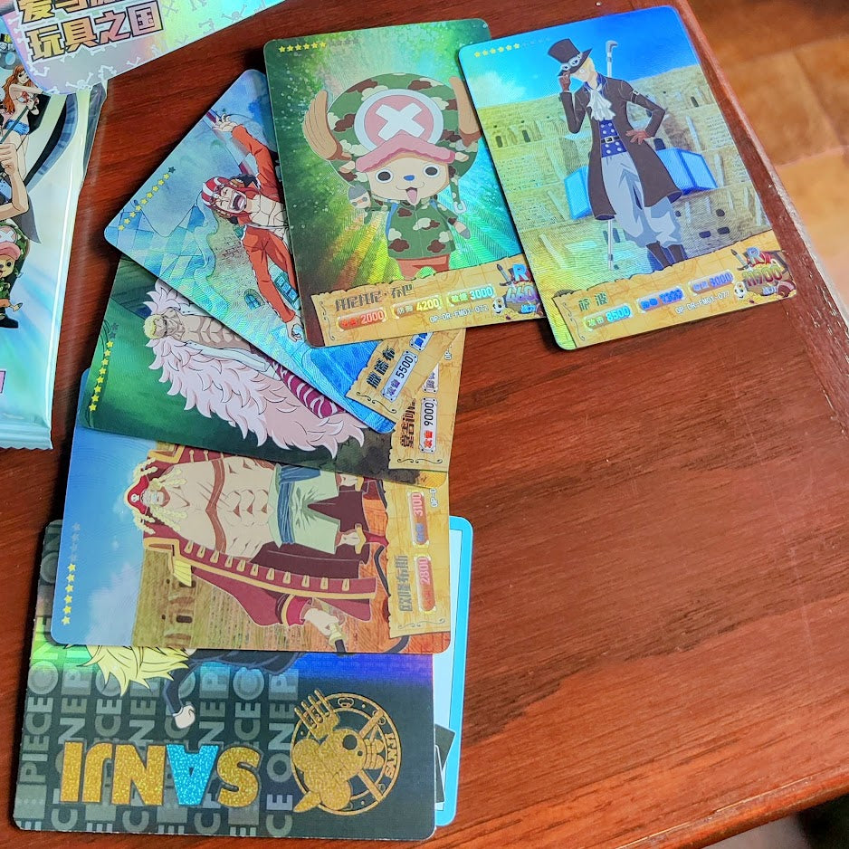 Embark on Adventure: One Piece Dressrosa Arc Collector Cards – Witness the Saga in Vibrant Detail!