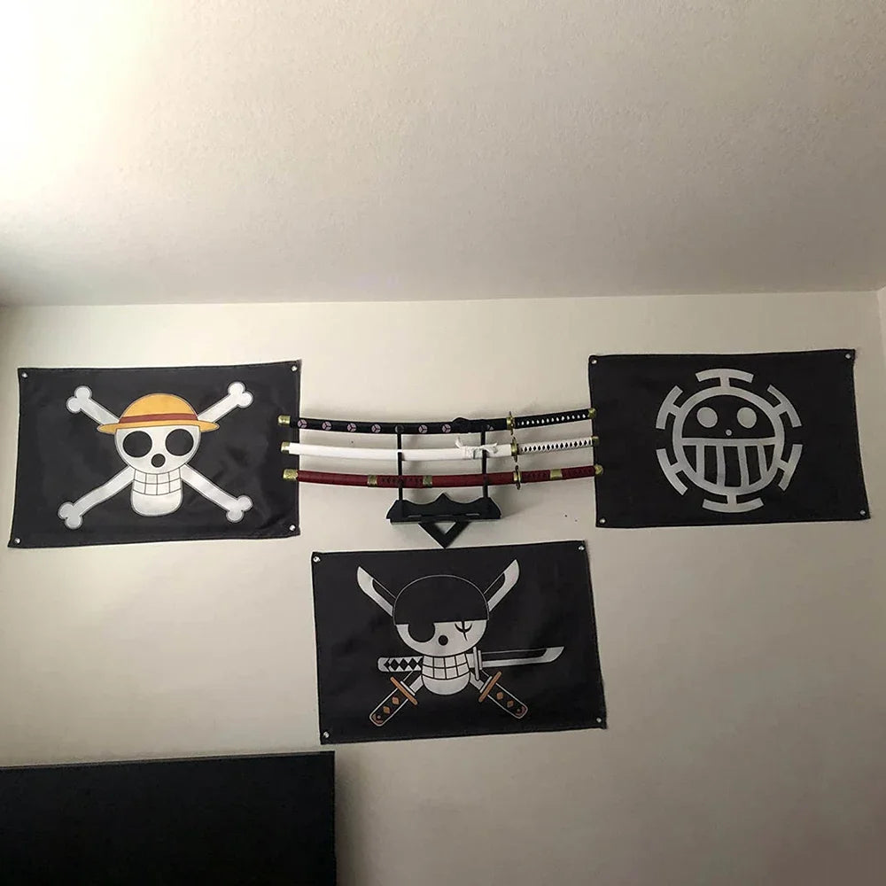 One Piece Jolly Roger Flags 🏴☠️ Decoration