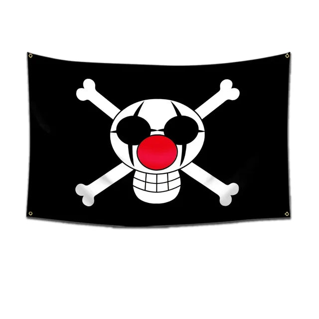 One Piece Jolly Roger Flags 🏴☠️ Decoration