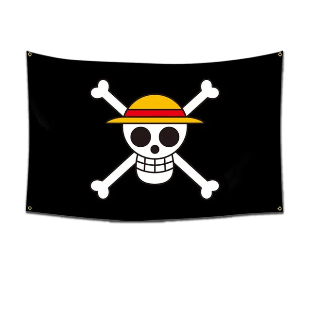 One Piece Jolly Roger Flags 🏴☠️ Decoration