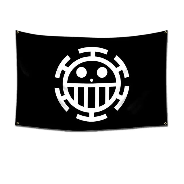 One Piece Jolly Roger Flags 🏴☠️ Decoration