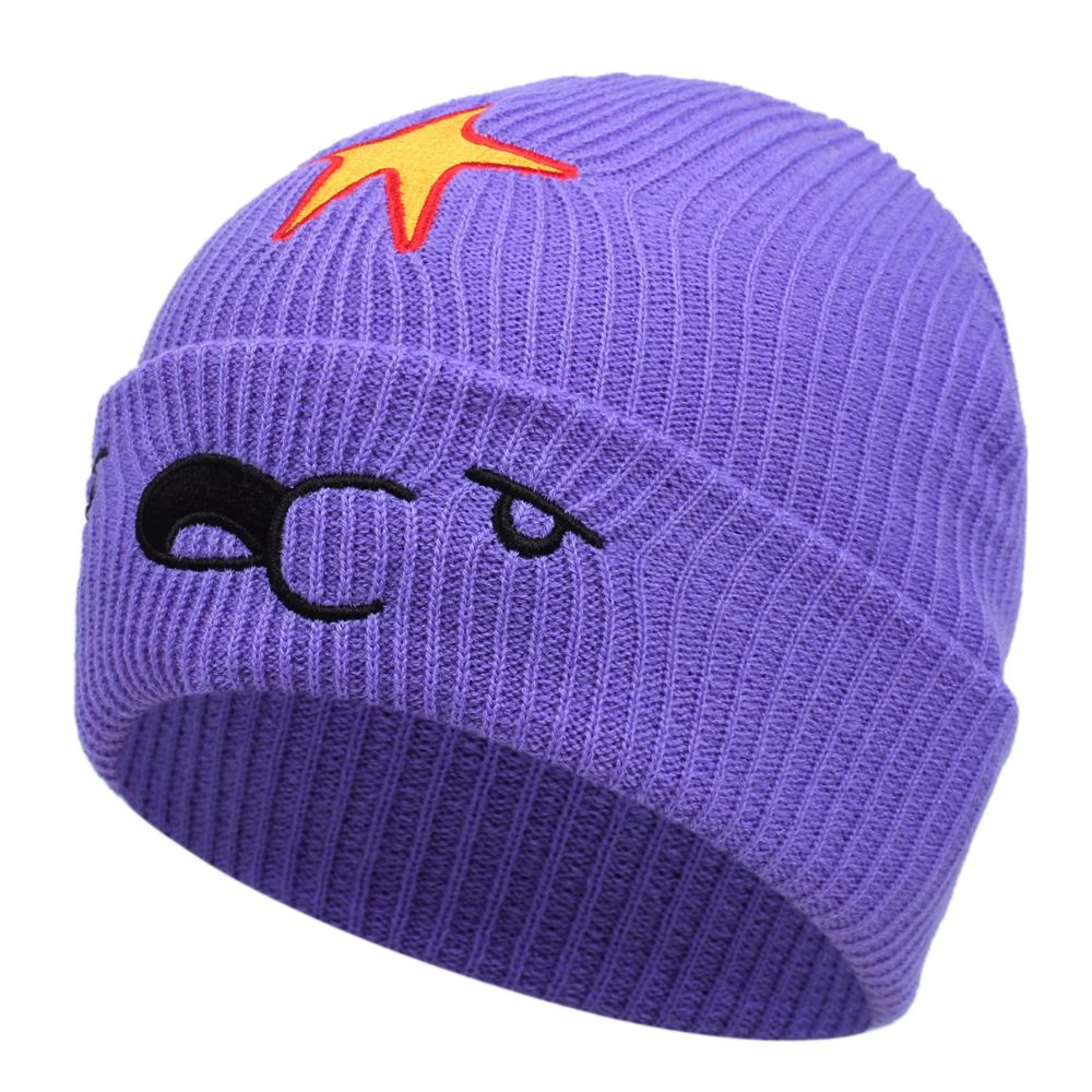 🟣 Adventure Time Purple Beanie – Cozy, Stylish & Unisex! 🧢❄️