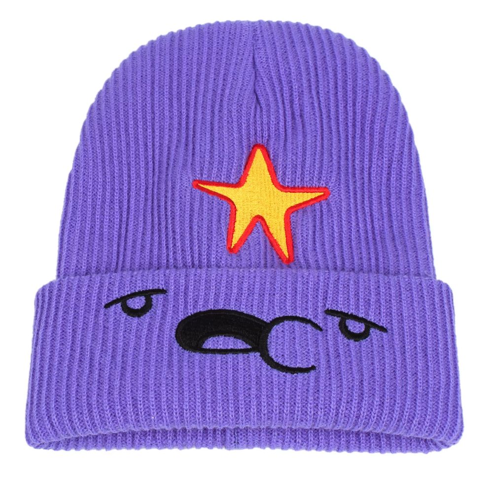 🟣 Adventure Time Purple Beanie – Cozy, Stylish & Unisex! 🧢❄️
