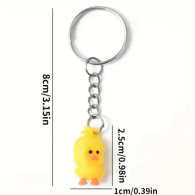 🦆 Mini Duckling Keychain - A Quack-tastic Accessory for Everything!