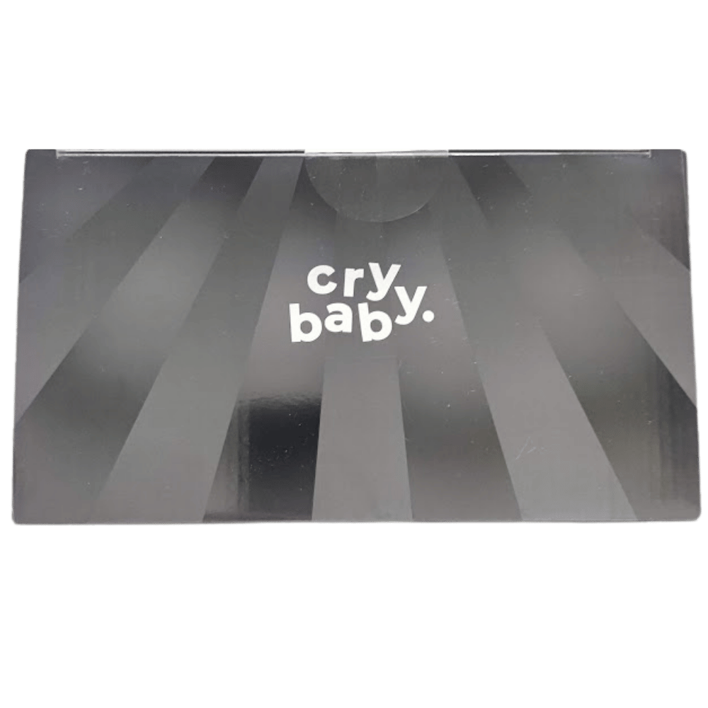 🖤 CRYBABY Shiny Shiny Plush Doll – Black Version ✨
