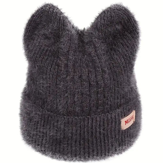 😻 Trendy Cat Ear Beanie – Cozy, Cute & Perfect for Fall/Winter! 🐾