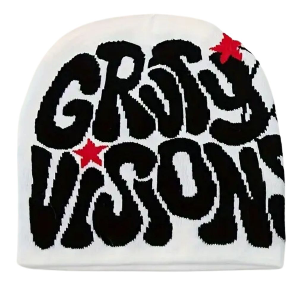 ❄️ Gruty Visions Winter Beanie – Unisex Ski Cap for Stylish Comfort! - Groovy Gruvy🏔️