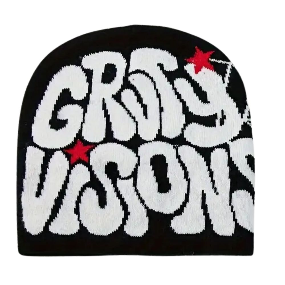 ❄️ Gruty Visions Winter Beanie – Unisex Ski Cap for Stylish Comfort! - Groovy Gruvy🏔️