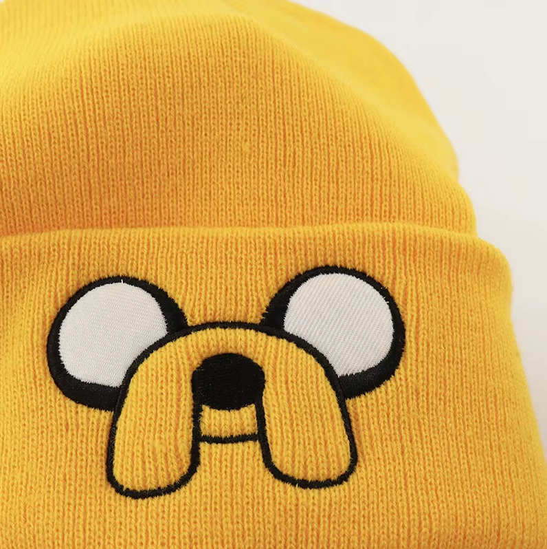 Jake The Dog Embroidered Knitted Hat