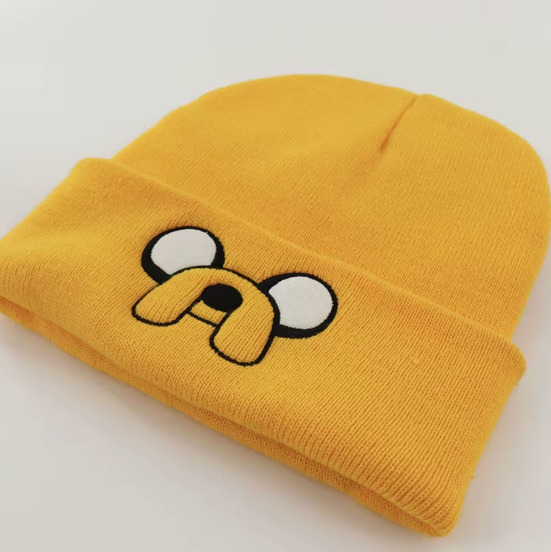 Jake The Dog Embroidered Knitted Hat