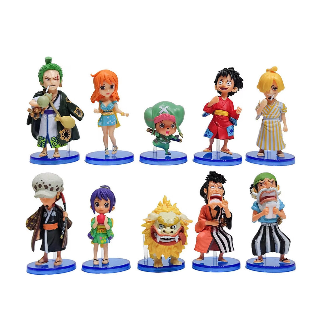 One Piece PVC Action Figures – Wano Edition! 🏴☠️