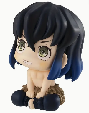 Anime Demon Slayer Cute Big Head Sitting Figurine