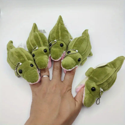 Cute Crocodile Plush Keychains - Adorable Reptile Charms (Available Individually or in Pairs)