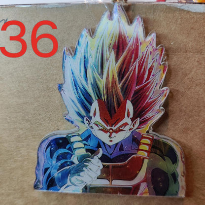 Anime 3D Motion Keychains - Captivating Double-Sided Design