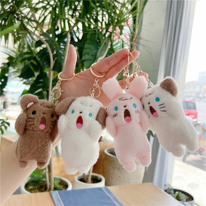 Pocketful of Cuteness: Plush Animal Keychains!