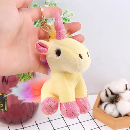 Magical Rainbow Unicorn Keychain