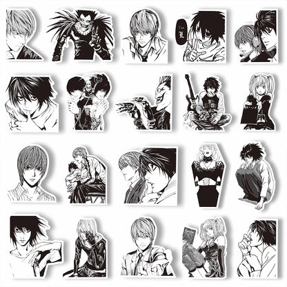 Death Note Stickers - Unleash Your Inner Kira! ✒️