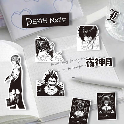 Death Note Stickers - Unleash Your Inner Kira! ✒️