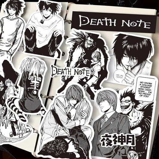 Death Note Stickers - Unleash Your Inner Kira! ✒️