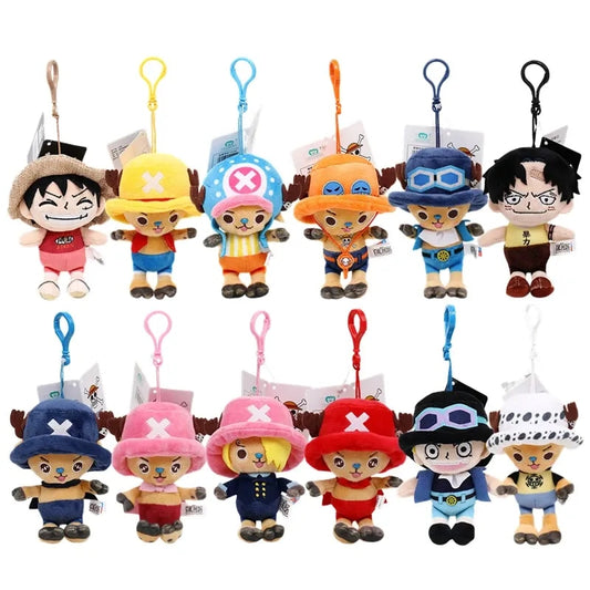 One Piece Anime Plush Keychains: Bring Your Favorite Pirate Along on Every Adventure!