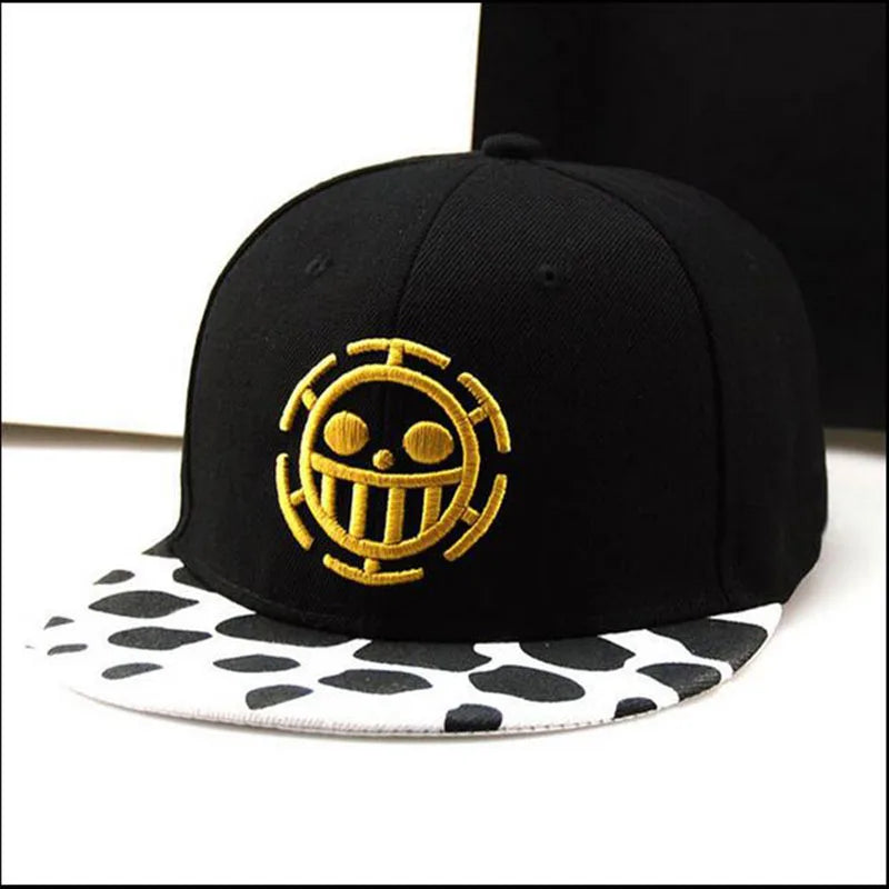 Heart Pirates Embroidered Baseball Cap 🧢✨ | Pirate-Inspired Snapback