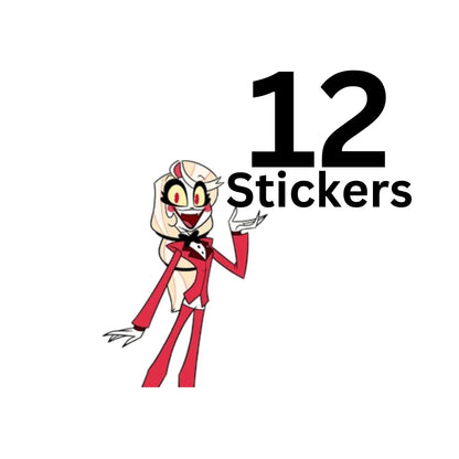 Hazbin Hotel Stickers🎨 (1 to 2 inches)