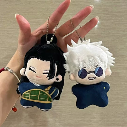 Jujutsu Kaisen Plush Keychains - Geto & Gojo and Kento Nanami in Miniature