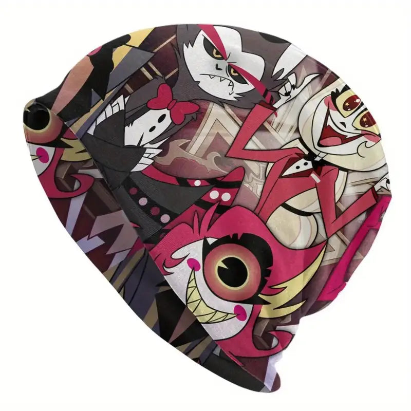 Hazbin Hotel Skullie Beanie – Funky, Bold, and Full of Character! 😈🎩