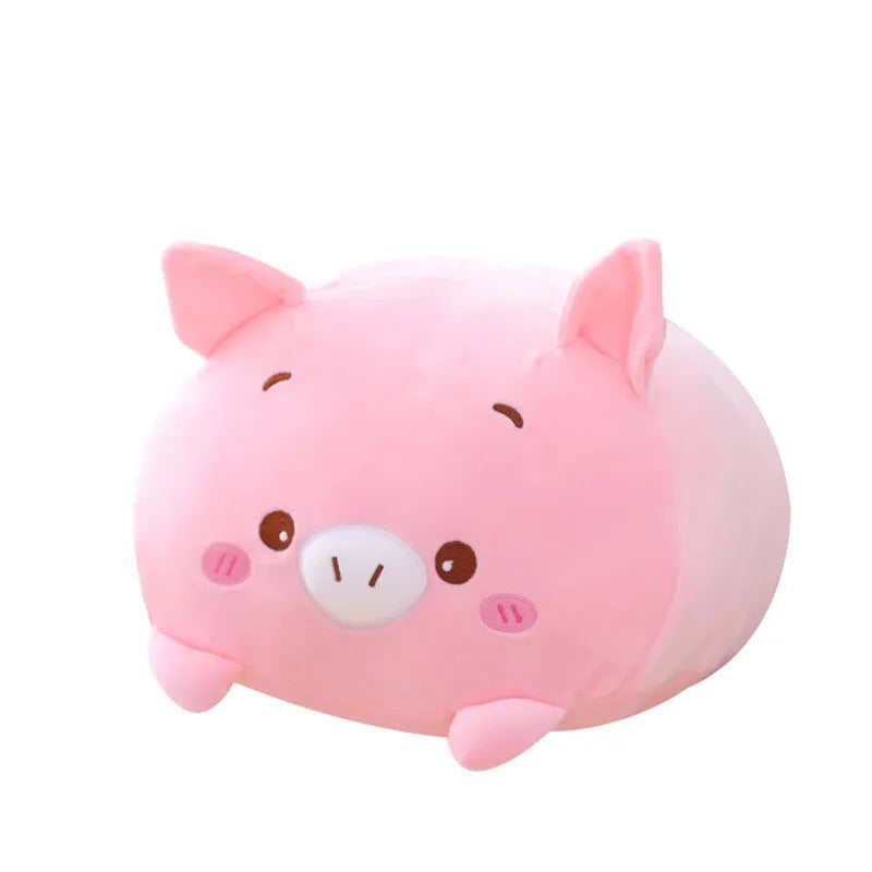 Snuggle Companion: Kawaii Pink Pig Plush Pillow – Soft, Cuddly, and Irresistibly Cute!