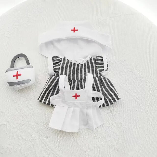 👗 20cm Clothing for Soft Dolls - Adorable Doll Outfit Suit Sets 🧸