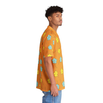 🌺 Sanji's Egghead Arch Men's Hawaiian Costume Cosplay Shirt 🌴