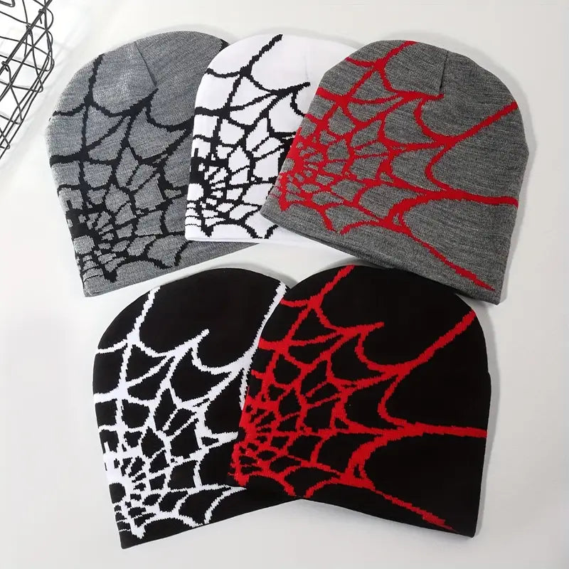 Spider Web Beanies | Bold and Stylish Winter Accessories