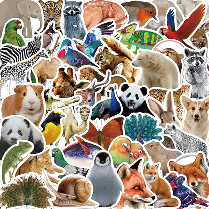 Wild Wonders: Exotic Animal Stickers!