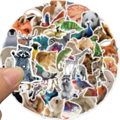 Wild Wonders: Exotic Animal Stickers!