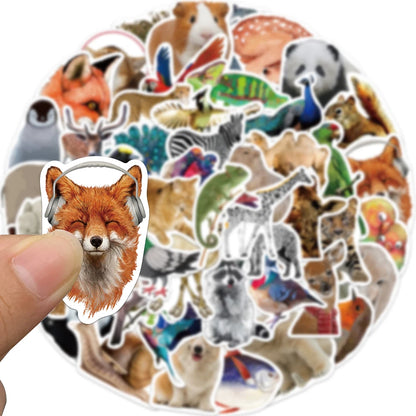 Wild Wonders: Exotic Animal Stickers!