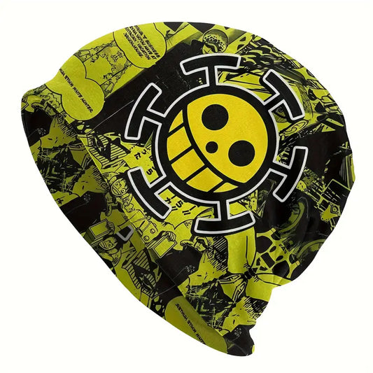 One Piece Heart Pirates Skullie Beanie – Bold Style for Every Pirate! ☠️🎩